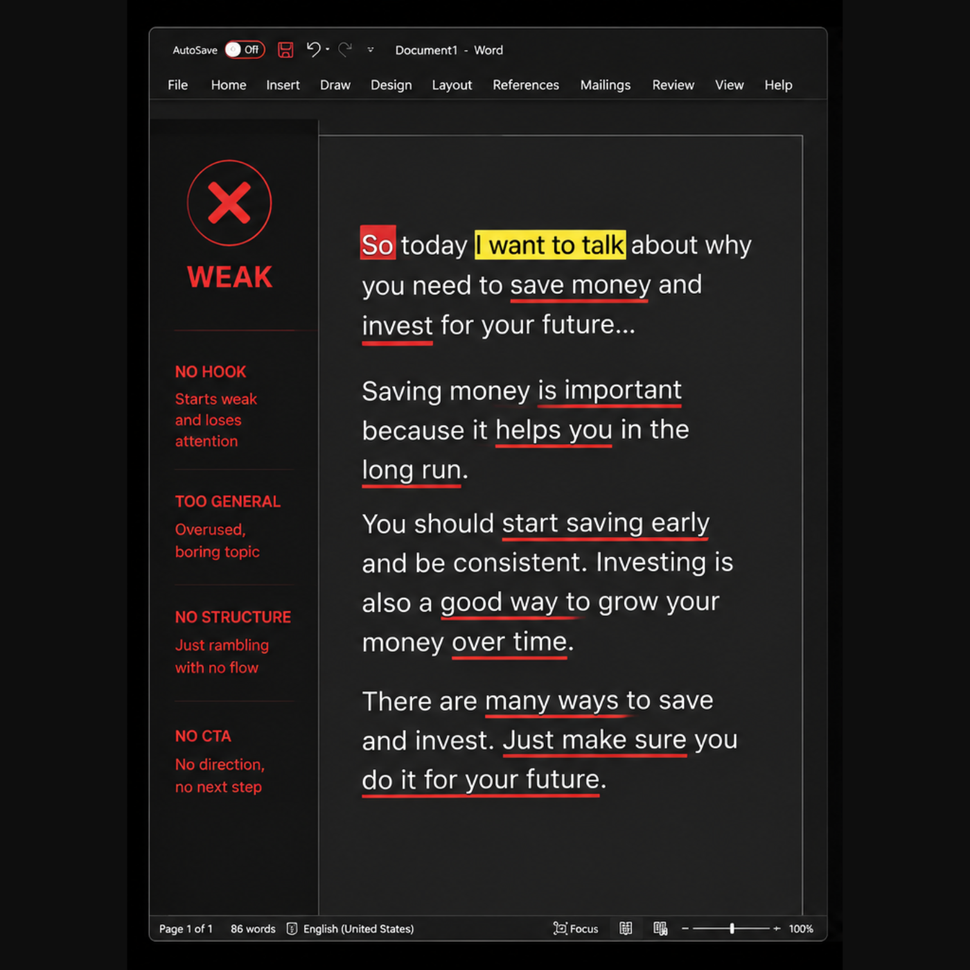 Weak Script